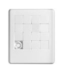 Puzzle scorrevole Haro, bianco, EG017806