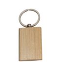 Wood Key Ring Massachusetts, Brown, EG064501