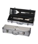 Barbecue Set Oval Plate, Grey, EG064807