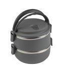 Lunch Box Home 2 x 500 ml, grigio scuro, EG093177