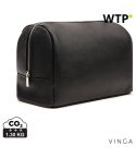 VINGA Bermond RCS recycled PU toiletry bag, XDV82000-8852BCF4