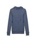 THC AMSTERDAM WOMEN II, felpa donna in cotone e poliestere con zip integrale, 11180