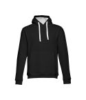 THC MOSCOW II, felpa unisex, Nero / Grigio chiaro mélange, 11190-163-XXL