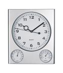 Wanduhr Den Haag, grau, EG121307