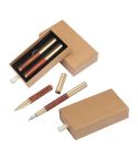 Writing set (brass and wood), Brown, MA1258101