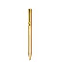Aluminium push pen, shiny metalic, MA12614