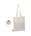 Zložljiva bombažna torba Kleholm 100 g/m², bela, EG141106