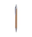 Penna a sfera in cartone Blackpool, marrone, EG143601
