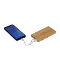 Bamboo Power Bank Katowice 8,000 mAh, Beige, EG147313