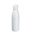 Aluminium drinking bottle 600 ml, White, EG151206