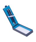 Mark Twain writing set, Navy Heather, MA1538044