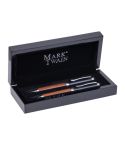 Mark Twain wood writing set, Beige, MA1538113