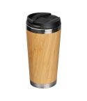 Termo šalica od nehrđajućeg čelika Bamboogarden 400 ml, bež, EG156413