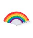 Hand Fan, rainbow, OTK11922659000