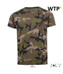 SOLS CAMO MEN - T-SHIRT CON COLLO ROTONDO, EGSO01188