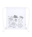 Borsa con coulisse, bianco, OTK21260001000