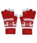 Touchscreen-Handschuhe, Rot, OTK21275003000