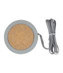 Limestone cement wireless charger, Grey, MA2242507