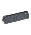 Recycled felt pencil case, Dark Grey, MA2396477