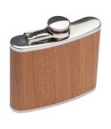 Fiaschetta in acciaio inox Hoogstraten 170 ml, marrone, EG243901