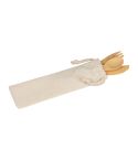 Set di posate in bambù Bonneville, beige, EG258513