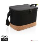 Two tone cooler bag with cork detail, XDP422.26-53DEF7AF