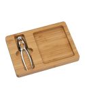 Bambusschale mit Nussknacker Vienna, Beige, EG266013