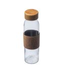 Borraccia in vetro Skopje 500 ml, bandiera, EG278366