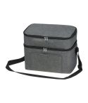 RPET Kühltasche Perth, dunkelgrau, EG297877