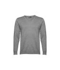 THC MILAN, maglione uomo a scollo a V in cotone e poliammide, 30149