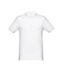 THC MONACO WH, Herren-Piqué-Poloshirt mit Kurzarm aus 100% Baumwolle, 30187