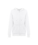 THC AMSTERDAM WOMEN WH, Womens hooded full zipped sweatshirt, 30257