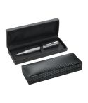 Penna a sfera in metallo Chester, grigio, EG303507