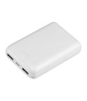 10000 mAh plastic powerbank, White, MA3118406