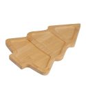 Bambus-Snacktablett Louisville, Beige, EG324013