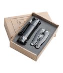 Set torch & multifunctional tool Oakland, Black, EG341403