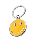 Kovinski obesek za ključe Smile, rumena, EG347408