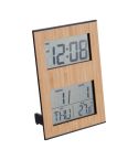 Bamboo desk clock, Beige, MA3536713