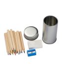 Set za pisanje Kyoto, siva, EG357907