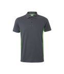 VL SUPAY, dvobarvna piqué polo majica (180g/m²), kratki rokavi, iz bombaža (60%) in poliestra (40%), 36039