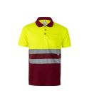 VL CUPID, dvobarvna polo majica z bird-eye tkanino (160g/m²) s kratkimi rokavi, iz poliestra (100%), 36063