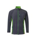 VL GERAS, zweifarbige Fleecejacke (220g/m²) aus Polyester (100%), 36079