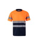 VL BRAHMA LARGE, zweifarbiges Bird-Eye-Tech-T-Shirt (140g/m²), aus Polyester (100%), 36094