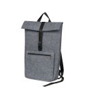 Ruksak od recikliranog filca Birmingham, siva, EG372107