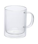 Tazza in vetro a doppia parete Caracas 350 ml, bandiera, EG373166