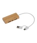 USB hub Kuala Lumpur, bež, EG375413