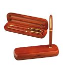Set da scrittura Palma di rosa Oxford, marrone, EG401501