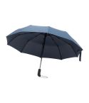 sturmsicherer Automatik-Regenschirm, Marineblau meliert, MA4074744