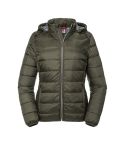 Russell Damen Kapuzen-Nanojacke, EGJZ440F