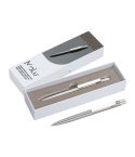 Penna a sfera in acciaio inox Cape Coral, grigio, EG441207